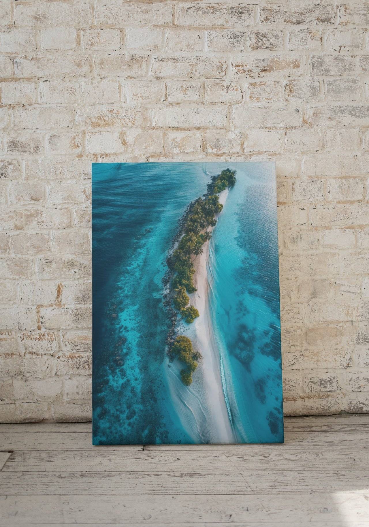 Premium Wandbild - Natur | Insel der Malediven