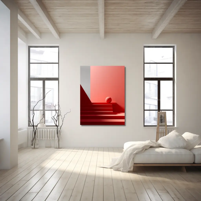 Premium Wandbild - abstrakt | abstract red Artwork - Gilberto Morét