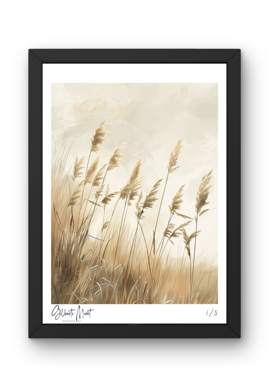 Hahnemühle Fine-Art Kunstdruck - Natur | Gras mit Blüten_003 - Gilberto Morét