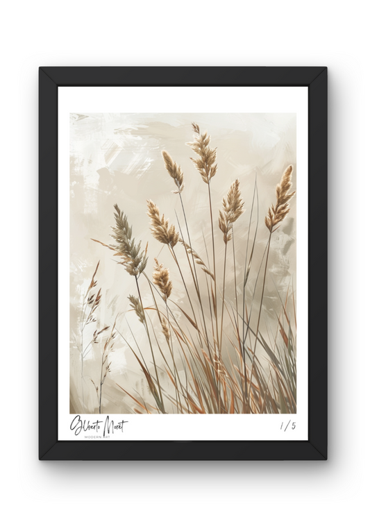 Hahnemühle Fine-Art Kunstdruck - Natur | Gras mit Blüten_001 - Gilberto Morét