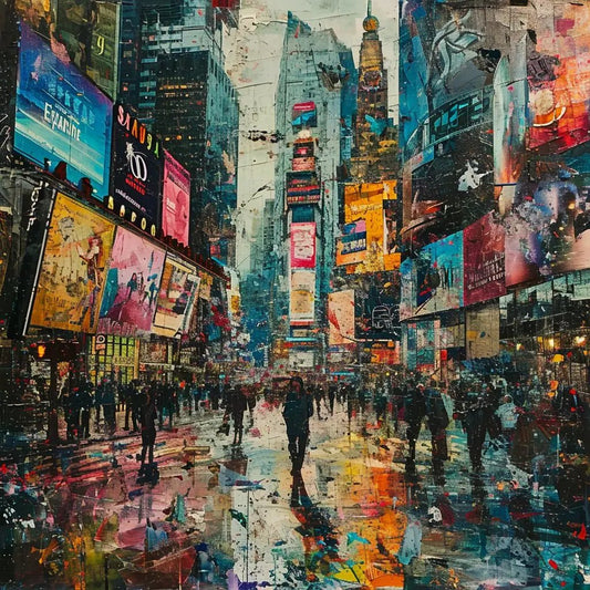 Premium Wandbild | New York City Artwork - Gilberto Morét